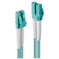 Lindy 50m Lc-lc Om3 50/125 Fibre Optic Patch Cable in Blue