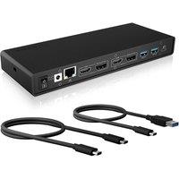 ICY BOX Ib-dk2245ac Wired Usb 3.2 Gen 1 (3.1 Gen 1) Type-c Black