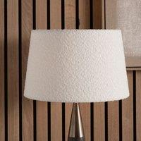 Ruma White Boucle Tapered Lampshade | Size: 20 inches