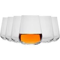 Bormioli Rocco Inalto Uno Stemless Wine Glasses - 450ml - Pack of 24 in Clear
