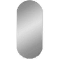 Berkfield Home Wall Mirror Silver 90x40 cm Oval