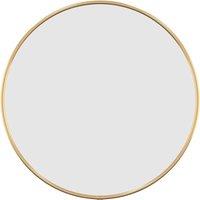Berkfield Home Wall Mirror Gold 40 cm Round