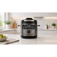 Nexus Mattresses Ltd Electric Pressure Cooker 6L Fast Cook Multi Cooker in Silver | Size: 1 Pack