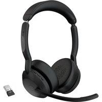 Jabra Evolve2 55 Link380a Uc Stereo Headset in Black