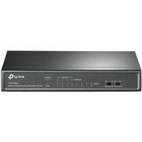 TP-Link Fast Ethernet Network Switch With Poe in Black