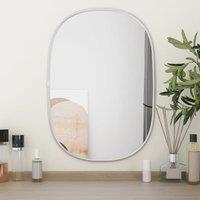 Berkfield Home Wall Mirror Silver 50x35 cm