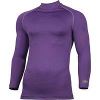 Rhino Men's Thermal Underwear Long Sleeve Base Layer Vest Top in Purple | Size: 2XL