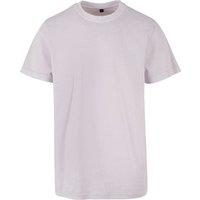 Build Your Brand Men's Acid Wash T-Shirt in Purple | Size: 2XL