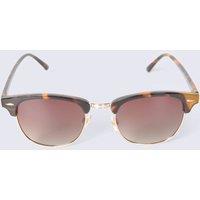 Animal Women's 'Evelyn' Stylish Gloss Frame UV400 Lens Eyewear Polarized Sunglasses in Tan