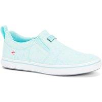 XTRATUF Women's Sharkbyte Sustainable Deck Shoe in Light Blue | Size: 8.5