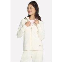 Skechers Women's Skechluxe Elevate Hooded Jacket in Off-White | Size: Large