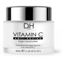 Dr H Women's Vitamin C Anti-Ageing Night Moisturiser 50ml in White