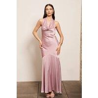 TFNC London Women's Sabba Mauve Maxi Dress | Size: 16