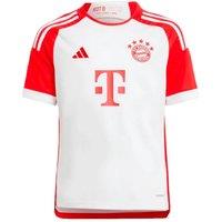 FC Bayern Munich Junior 2023 2024 Home Shirt in White | Size: 7-8 Years