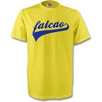 Colombia Junior Radamel Falcao Signature Tee in Yellow | Size: 9-11 Years