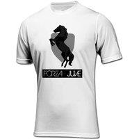 Juventus Junior Forza T-Shirt in White | Size: 9-11 Years