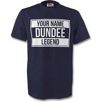 Dundee Utd Junior Your Name Dundee Legend Tee in Navy | Size: 3-4 Years