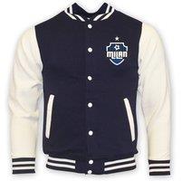 Inter Milan Junior College Baseball Jacket in Navy | Size: 7-8 Years