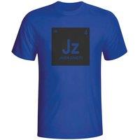 Inter Milan Junior Javier Zanetti Periodic Table T-Shirt in Blue | Size: 9-11 Years