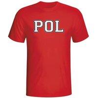 Poland Country ISO Tshirt in Red | Size: 12-13 Years