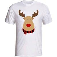 AFC Bournemouth Junior Bournemouth Rudolph Supporters T-Shirt in White | Size: 9-11 Years