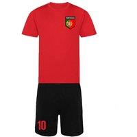 Portugal Junior Training Kit in Red | Size: 9-11 Years