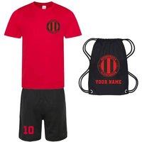 AFC Bournemouth Junior Training Kit Package in Red | Size: 12-13 Years
