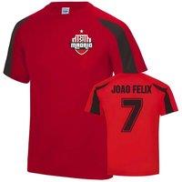 Atletico Madrid Junior Joao Felix Sports Training Jersey in Red | Size: 3-4 Years