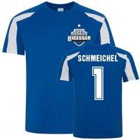Leicester City FC Junior Kasper Schmeichel Sports Training Jersey in Blue | Size: 3-4 Years