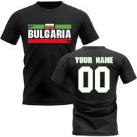 Bulgaria Junior Fan Football T-Shirt black | Size: 7-8 Years