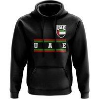 United Arab Emirates Junior UAE Core Football Country Hoody Black | Size: 9-11 Years