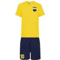 Colombia Junior Training Kit in Yellow | Size: 5-6 Years
