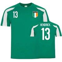 Ireland Junior Sports Training Jersey - Hendrick 13 in Green | Size: 12-13 Years