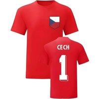 Czech Republic Junior Petr Cech National Hero Tee'S in Red | Size: 3-4 Years