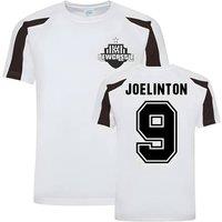 Newcastle United FC Junior Joelinton Newcastle Sports Training Jersey in White | Size: 3-4 Years