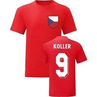 Czech Republic Junior Jan Koller National Hero Tee'S in Red | Size: 7-8 Years