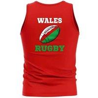 Azerbaijan Junior Rugby Ball Tank Top Red | Size: 3-4 Years