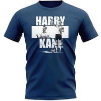 Tottenham Hotspur FC Junior Harry Kane Player Collage T-Shirt in Navy | Size: 7-8 Years