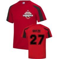 PSV Eindhoven Junior Mario Gotze Eindhoven Sports Training Jersey in Red | Size: 12-13 Years
