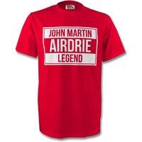 Azerbaijan Junior John Martin Airdrie Legend Tee in Red | Size: 7-8 Years