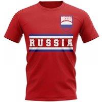 Russia Junior Core Football Country T-Shirt in Red | Size: 3-4 Years