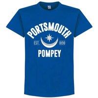 Portsmouth FC Established T-Shirt - Royal in Blue | Size: 5-6 Years
