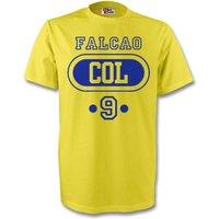 Colombia Junior James Rodriguez Col T-Shirt in Yellow | Size: 7-8 Years