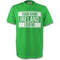 Ireland Junior Your Name Legend Tee in Green | Size: 12-13 Years