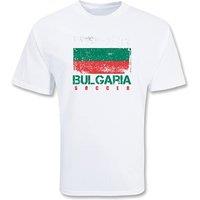 Bulgaria Junior Soccer T-Shirt in White | Size: 7-8 Years