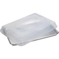 Nordic Ware Naturals Half Sheet With Lid - Silver