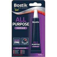 Bostik All Purpose Clear 20ml Glue All Purpose Clear 20ml Glue Tube