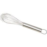 KitchenCraft Stainless Steel Eleven Wire 30cm Balloon Whisk in Silver