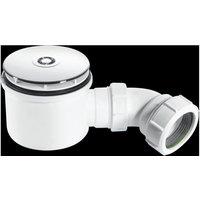 McAlpine ST90CB10-HP 90mm x 50mm Water Seal Shower Trap with 2" Universal Ou in White