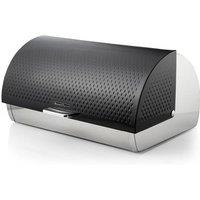 Swan Elegance Bread Bin in Black | Size: A